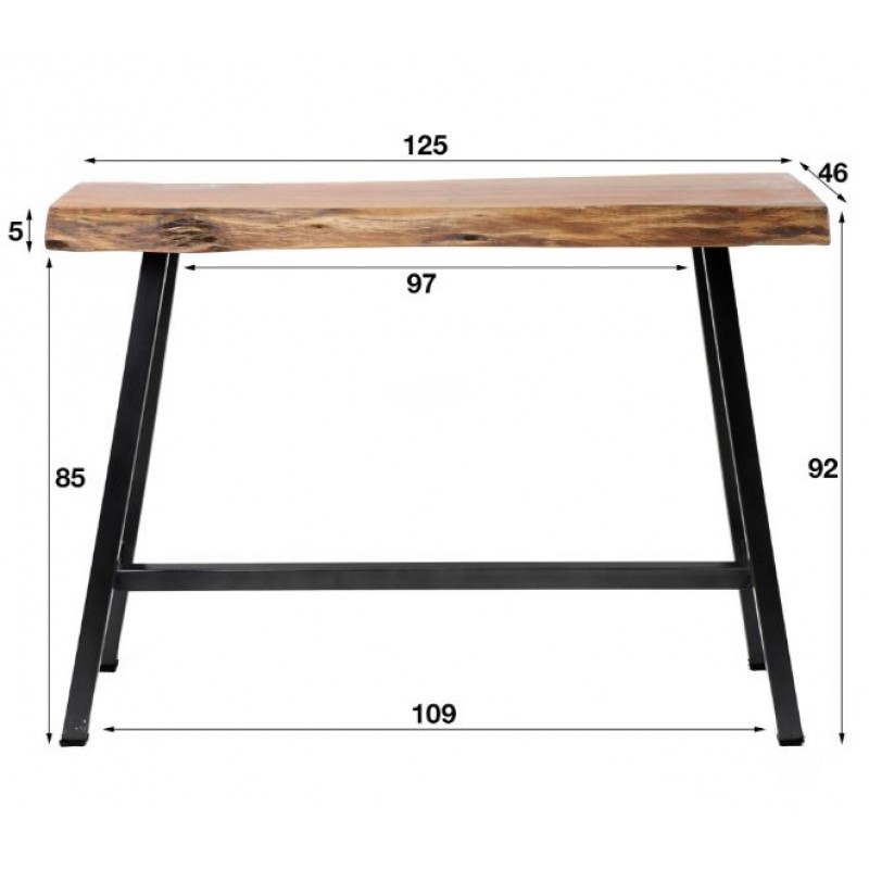 ZI Etta Bar Table Black